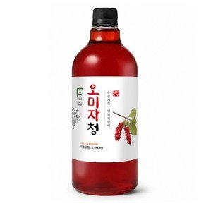우리집 오미자청 국내산100% 오미자원액 오미자차 오미자엑기스, 1L, 1개입, 1개 (12,310원)
