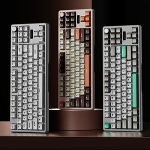 신상 ilovbee vk87 풀알루 듀얼8K TKL 기계식키보드 노브 (76,100원) (무배)