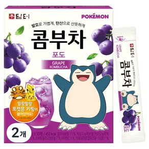 담터 포켓몬 콤부차 포도, 5g, 30개입, 2개 (13,800원)