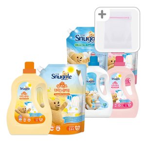 스너글 섬유유연제 실내건조 허거블선샤인 2L + 2.6L+ 세탁망 (19,800원) (무료)
