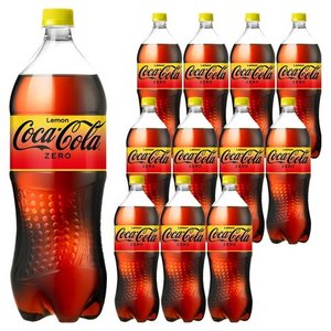 코카콜라 제로 레몬, 1.5L, 12개 (22,080원/무료)