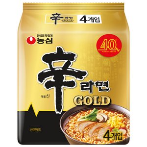 신라면 골드 125g, 8개, (4개입 X 2팩 X 1박스) (5,500원/무료)