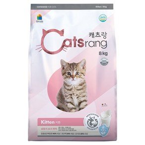 캐츠랑 키튼 고양이 건식 사료, 닭+참치, 8kg, 1개 (24,400원)