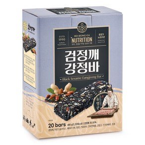 호정가 검정깨 강정바 20p, 400g, 1개 (14,150원)