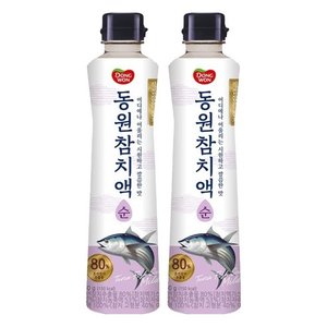 동원 참치액 순, 500g, 2개 (6,690원)