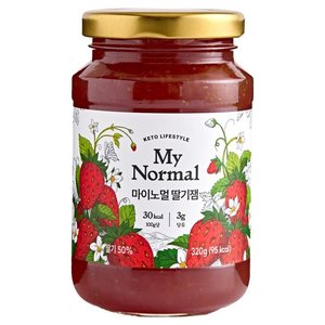 마이노멀 딸기잼, 320g, 1개 (8,980원)