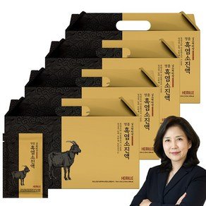 헤밀레 김소형 원장 무항생제 흑염소 사용 명품 흑염소 진액 국내산 자연방목형 흑염소즙, 120개, 70ml (82,800원)