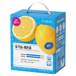 유기농 대용량 레몬즙 100포+20포 (18,550원/무료)