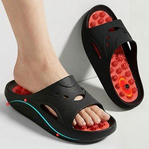 Giwalk 붓기 지압슬리퍼 자석 다이어트 자세균형 슬리퍼 (11,700원)
