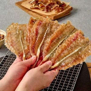 순살 통 조미 아귀꼬리포 5~8미 250g 내외 (9,090원/무료)
