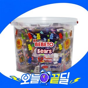베베토 미니베어 젤리 980g 1개 + 80g 2개 (10,900원/무료)
