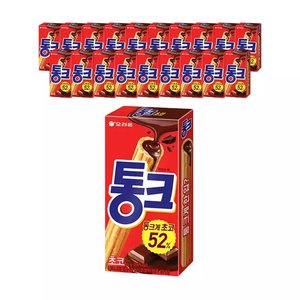 오리온 통크 초코, 45g, 20개 (티멤 13,460원/무료)
