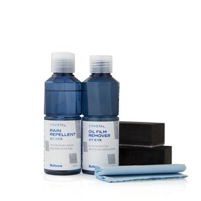 불스원 크리스탈 유막 제거 + 발수 코팅 세트, 1세트, 140ml (25,200원)