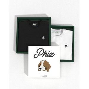 헤지스 피즈 시즌오프 스몰로고 반팔티 2장 (27,340원) (무료)