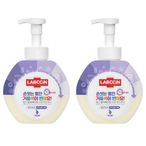 랩신 컬러체인징 포밍 핸드워시 포도향, 500ml, 2개 (9,850원)
