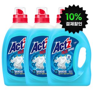 액츠 퍼펙트 실내건조 2.7L (겸용) 3개 (22,730원/무료)