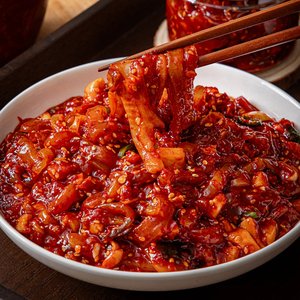 매콤달콤 쫄깃 오징어젓갈 500g 1+1 총2통 (10,900원) (무배)