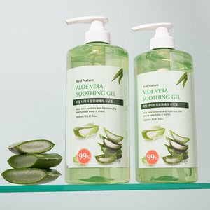 알로에 수딩젤 1000ml 2개 (9,900원/무료)