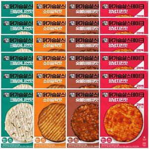 육식토끼 닭가슴살 스테이크 80g 베스트맛 4종 선택 20팩 (15,590원 / 무료)