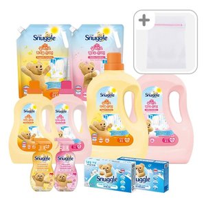 스너글 초고농축 햇빛건조 섬유유연제 4L+탈취제 470ml+증정 (18,800원) (무료)