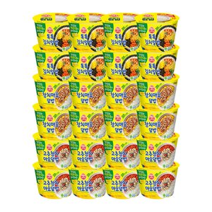 오뚜기 컵밥 6개 4가지 맛 선택 (톡톡김치알밥 참치마요 치킨마요 진짬뽕밥 외) 총 24개 (49,880원) (무료)