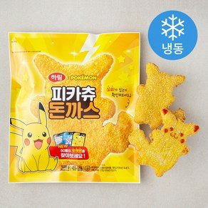 하림 포켓몬 피카츄 돈까스 (냉동), 1개, 500g (7,900원)