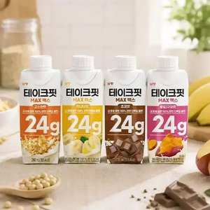 테이크핏 맥스4종 250ml 12개+12개 (26,510원/무배)