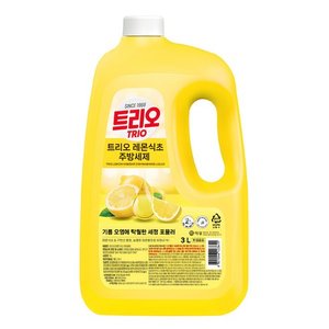 트리오 레몬식초 주방세제, 3L, 1개 (6,630원)