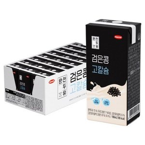전두유 검은콩 고칼슘 두유, 190ml, 24개 (7,700원)