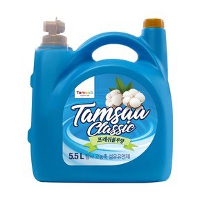 탐사 고농축 섬유유연제 프레쉬 블루, 5.5L, 1개 (13,340원)