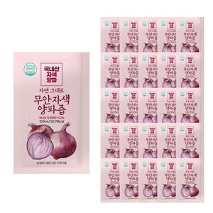 자연그대로 무안 자색양파즙 100ml x 110팩 (28,120원/무료)