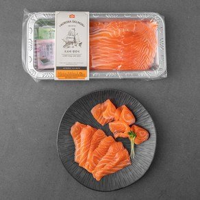 쌜모네키친 노르웨이산 오로라 생연어 횟감용(냉장), 200g, 1개 (13,790원)