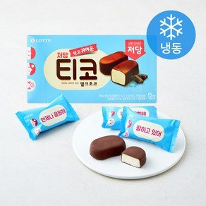 롯데웰푸드 티코 밀크초코 저당 (냉동), 15개, 1개입, 34ml (7,200원)