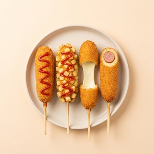애슐리 크리스피 핫도그 4종, 80g, 8개입, 2세트 (14,890원/무배)