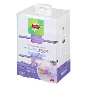 스카치브라이트 베이킹소다 톡톡 크린스틱 디스펜서 + 수세미 시트타입 본품 30p, 1개 (13,140원)