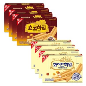 쵸코하임 142g 4팩 + 화이트하임 142g 4팩 (13,930원/유클무료)