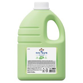아이깨끗해 항균 폼 핸드솝 청포도향 리필, 1개, 2.45L (14,280원)