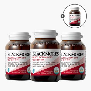 블랙모어스 멀티액션 큐텐 60캡슐 3+1병 (39,900원/무료)
