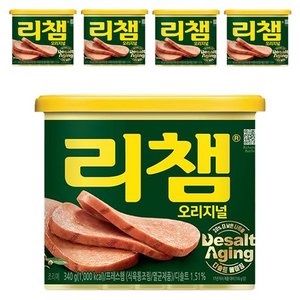리챔 오리지널 340g 5개 (14,450원) (무료)