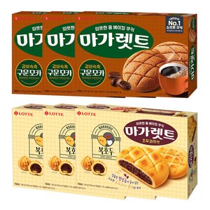 마가렛트 352g (호두과자+구운모카) 3개+3개 (18,450원/무료)