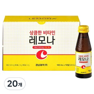 레모나 드링크, 100ml, 20개 (6,760원)