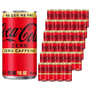 코카콜라 제로제로, 190ml, 30개 (13,700원)