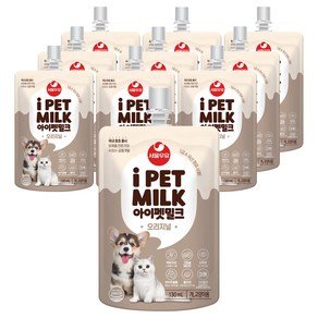 서울우유 아이펫밀크 반려동물, 오리지널, 130ml, 10개 (12,690원)