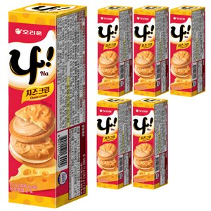 오리온 나 치즈크림, 77g, 6개 (5,400원)