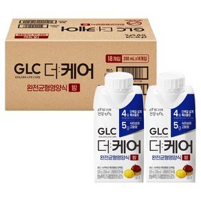 티에프티 GLC 더케어 완전균형 영양식 밤맛, 200ml, 18개 (24,560원)