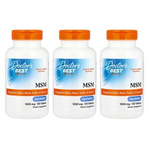 닥터스베스트 옵티MSM 함유 1500mg 120정X3개 (36,230원) (무료)