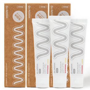 닥터노아 불소 유아 아기 치약 라즈베리 레몬향, 60g, 3개 (15,530원)