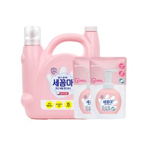 온더바디 세꼼마 핸드워시 파우더향 3.5L+파우더향 리필 200ml 2개 (20,800원/무배)