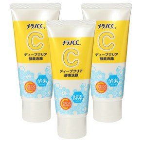 멜라노씨씨 멜라노CC 화이트닝 비타민 딥클리어 효소 폼클렌징 130g X 3개 (15,980원)