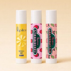 멘소래담 립아이스 립밤 딸기+레몬+자몽 3개 (7,900원/무료)